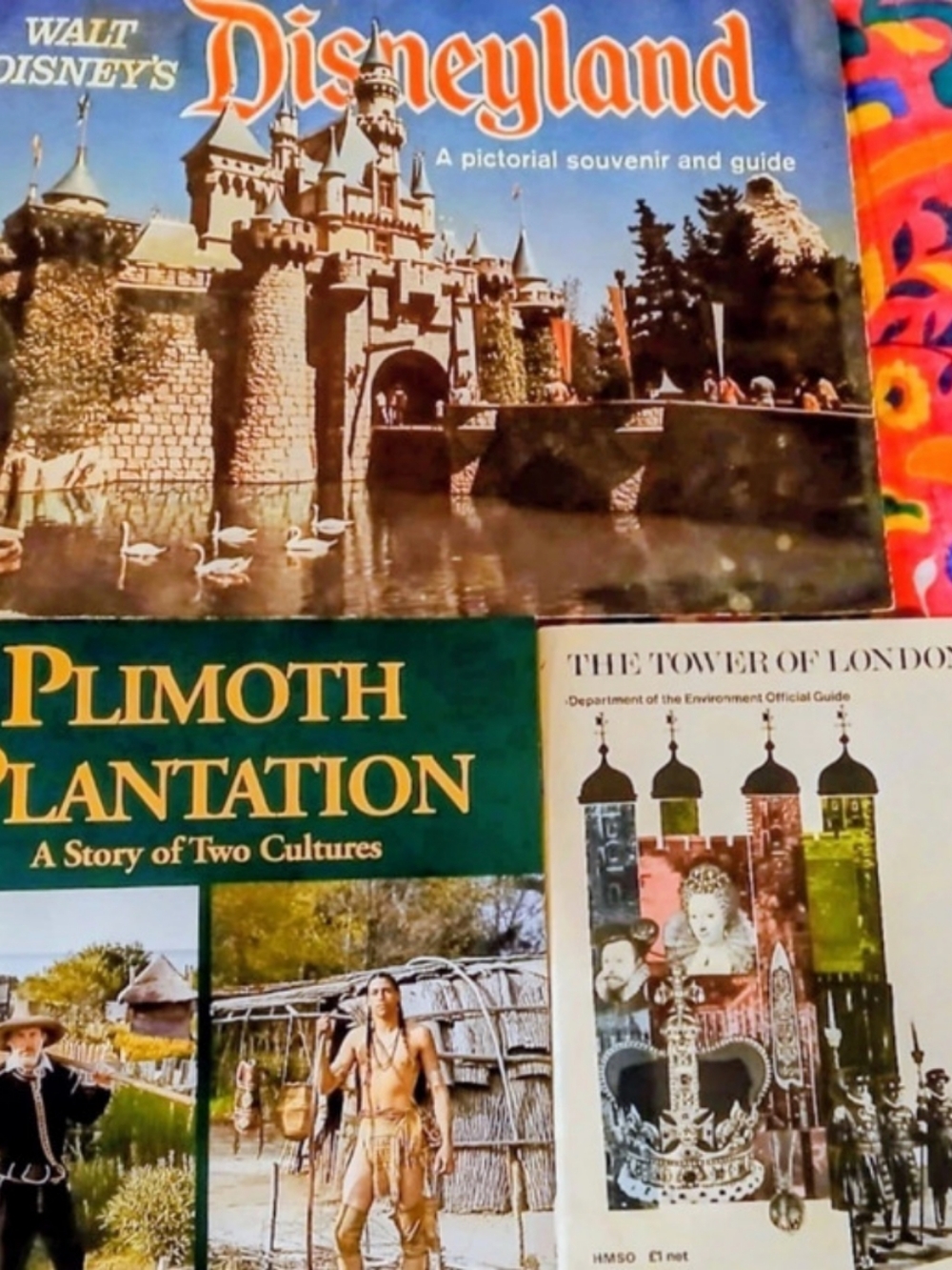 Souvenir Travel Guides Trio